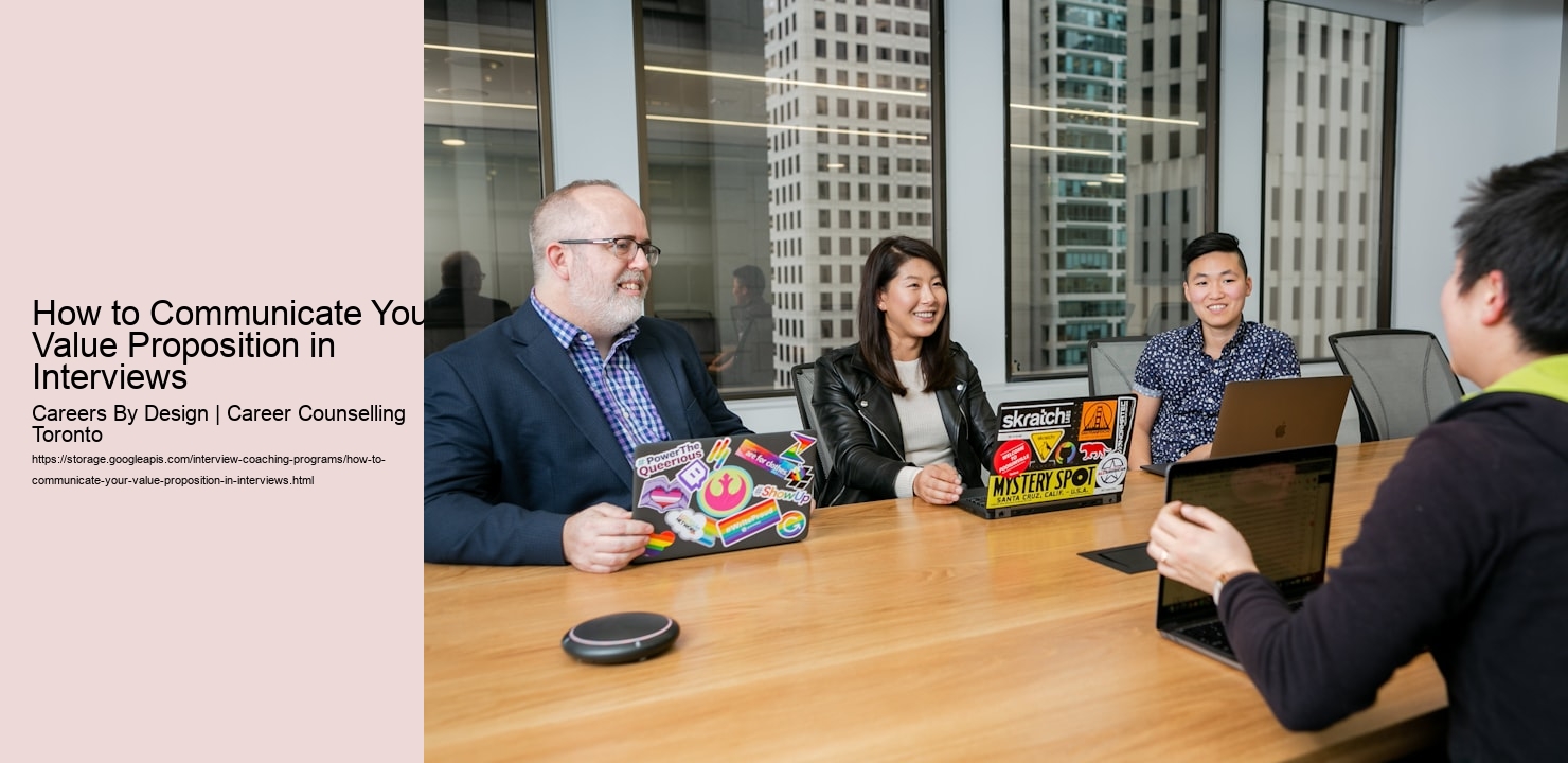 How to Communicate Your Value Proposition in Interviews