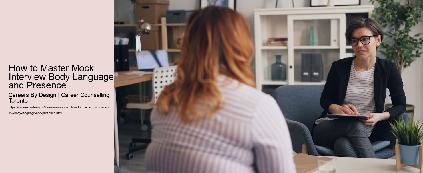 How to Master Mock Interview Body Language and Presence