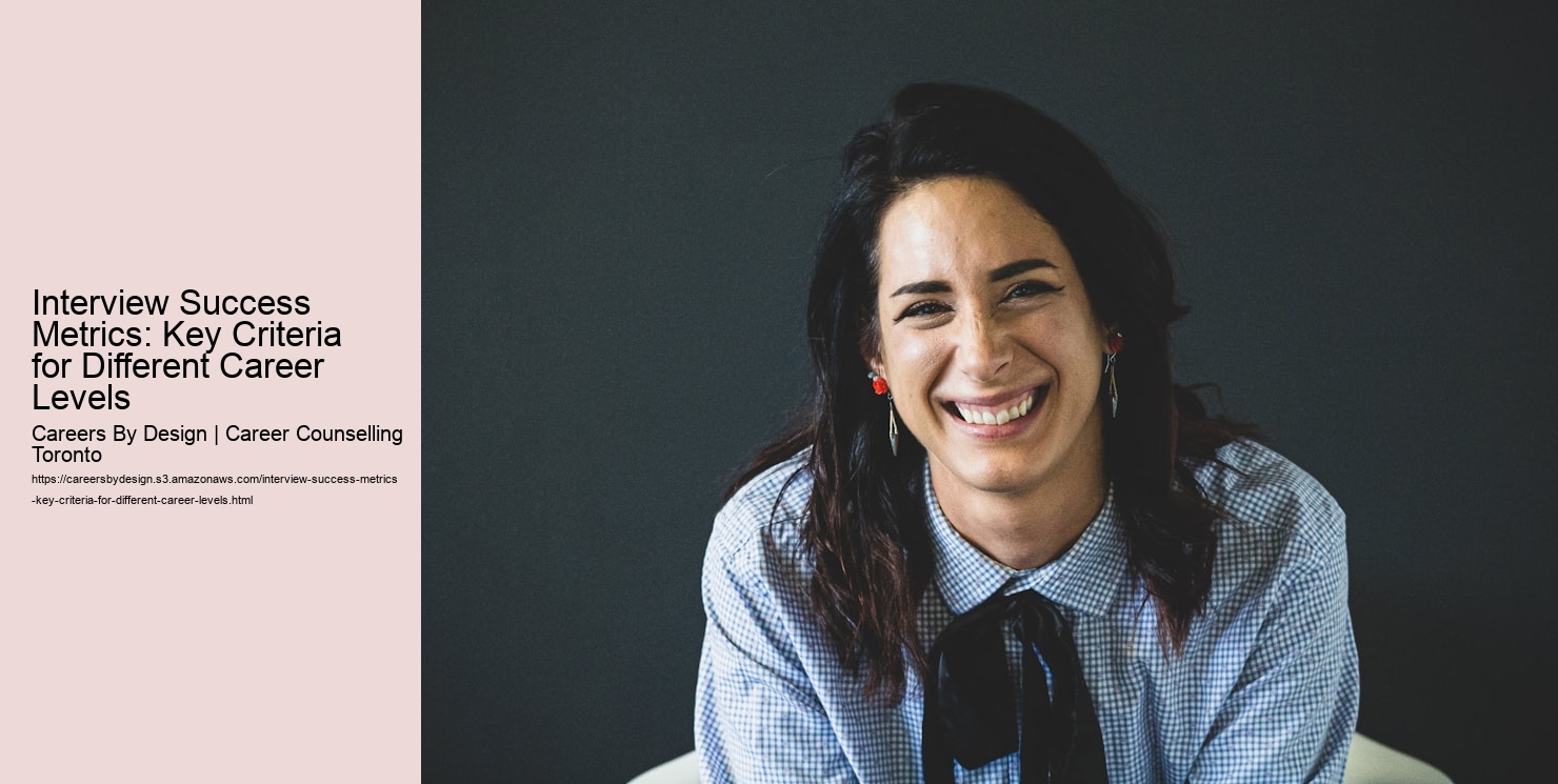 Interview Success Metrics: Key Criteria for Different Career Levels